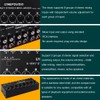 LYNEPAUAIO B066 Mini Stereo 8 Channel Passive Mixer RCA Portable