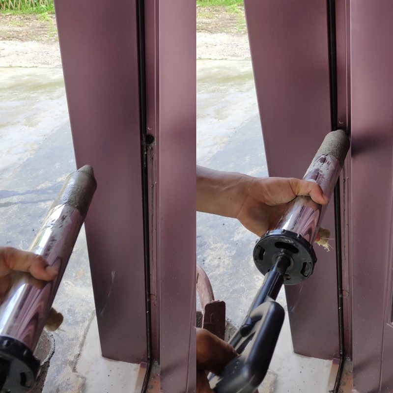 Stainless Steel Cement Mortar Pointing Brick Grouting Gun Sprayer Tile
