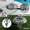 SIEDiNLAR Solar Driveway Lights Outdoor 4 Modes 40 LEDs Deck