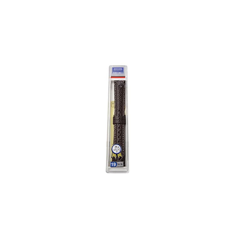 Seiko DXG9 Men's Watch Band, 0.7 inch (19 mm), Shrink