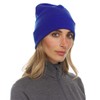 Gorro unisex de invierno cálido y 100% lana merina, color