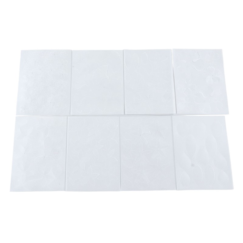 8pcs Heat Shrink Paper for Kids Double Sided High Transparency