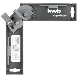 kwb Angle Bevel with Angle Halving with Scale 0-180 Degrees with Stop Plates and Readable Scale