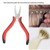 HYNRCAKZYL Tape in Hair Extensions Tool Pliers, Stainless Steel, Non-Slip,