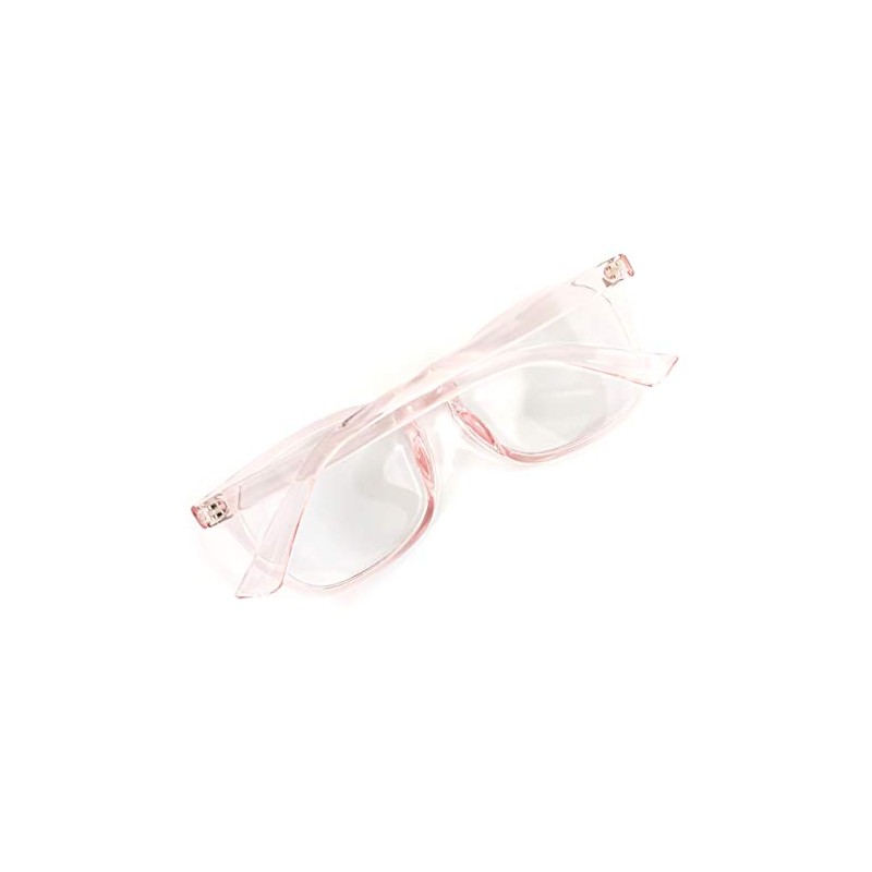 JUSLINK Blue Light Blocking Glasses for Women and Men (Pink)