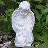 Little Angel with Consolation Teddy Holding in Arms.