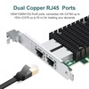 ipolex Dual RJ45 Copper Ports for Intel X540-T2, 10GbE Converged
