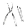 Fish Bone Pliers/Tweezers 304 Food Grade Stainless Steel Deboning Tool