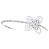 SAMKY Unique Vintage Style Asymmetric Butterfly Crystal Headband Tiara T839