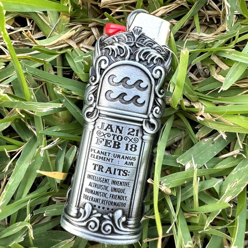 JSSELLER Metal Lighter Case Fits BIC, It Covers Standard Full