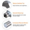 sourcing map 2pcs Roundover Router Bit 1/4 Shank 3/16" Radius