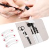 8pcs / set Eyebrow Razor Eyebrow Trimmer Shaver Comb Clip