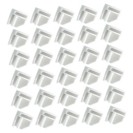 TEHAUX 50pcs Durable Cube Connectors for Modular Storage Versatile Shelf Buckles for Easy Assembly and Flexible Arrangements for Cube Organizer Shelves and Closets