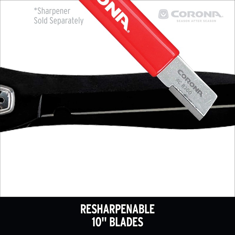 Corona Tools HS 3344 ComfortGEL Extendable Hedge Shear, 9-Inch Blade,