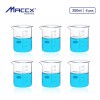 Maccx Paquete De 6 Vasos De Precipitado Laboratorio 250ml