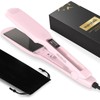Wavytalk Hair Straightener 1.75 Inch for Effortless Straightening:_hot pink-v6