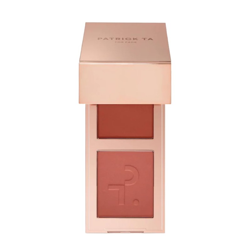 Patrick Ta Mini Major Headlines Double-Take Blush Duo, Rubor en