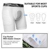 AMEGE Youth Compression Sliding Shorts with Protective Cup Padded Baseball