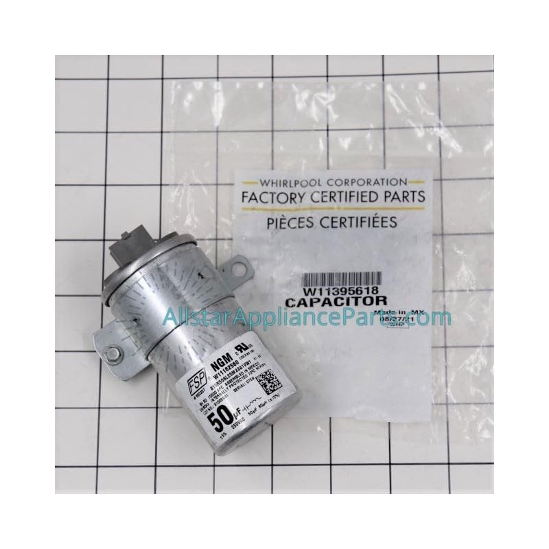 W11395618 Washing Machine Capacitor