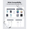 ZOOAUX 2 Pack LightningtoUSB C Adaptercolor: White