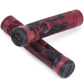 Fuzion Pro Scooters Hex Grips BMX Bike Grips (Black)