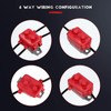 4 Pieces DC 12V - 24V Automatic Reset Circuit Breaker