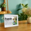 DIMSEOIUS Uncle Picture Frame Gifts from Niece Nephew, Funcle Definition