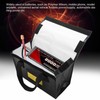Explosionproof Lipo Battery Safe Bag Large Space Charging Batteries Storage