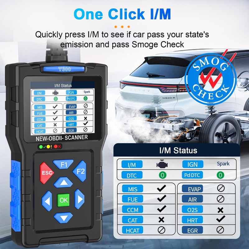 Check Engine Code Reader for Cars and Trucks, 2 in