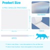 6 Pcs Cat Litter Box Splash Guard Pee Shields -