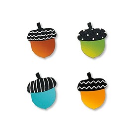 Roeda Brighten Your Life 14223kw Colorful Acorns Set of 4 Assorted Magnets