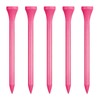 Zivisk Wooden Golf Tees 3-1/4" 100 Count 83mm Pink