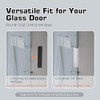 3" Shower Door Magnet Latch Replacement (with Metal Strike and