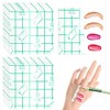 100 Uds. Paleta de Maquillaje para Manos, Película de PU