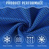 Hosuly 30 Pcs Cooling Towels 40"x12" Ice Towel Breathable Soft