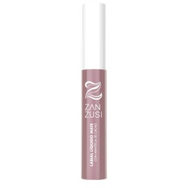 ZAN ZUSI LABIAL líquido MATE con Lípidos de Cacao, mantiene tus labios humectados, suaves, sin parabenos y sin ingredientes de origen animal, tono... 