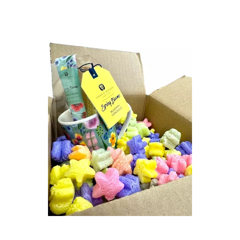 FunPak Rainbow Stars Biodegradable Packing Peanuts 1.5 cu ft Bag