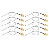 10PCS Coaxial Adapter Cable IPEX to SMA Male Interface RF