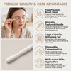 400Pcs White Eyelash Extensions Micro Applicator Brushes
