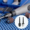 2pcs Keyless Drill Chuck Conversion Tool Adapter 0.3-6.5mm, 1/4 Inch