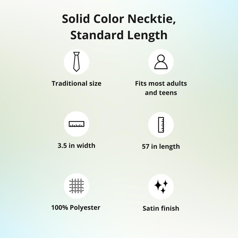 tiemart Solid Color Necktie (Dark Purple)