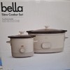 Bella Slow Cooker Set, 6-Quart & 2-Quart Programmable - FREE