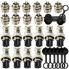 Lsgoodcare GX12-5 Pin Metal Aviation Plug Kit 5A, 10Pairs 12MM