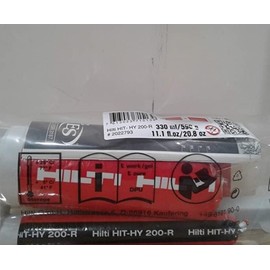 Hilti Injectable Mortar Epoxy Hybrid adh HY 200-R