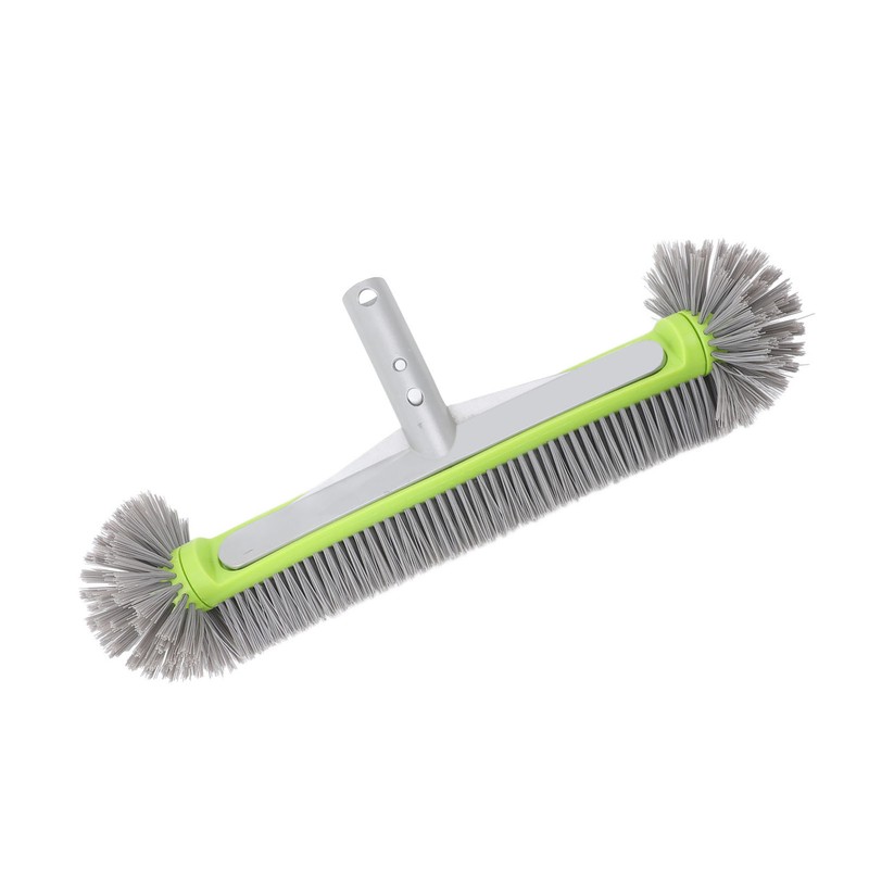 Pool Cleaning Brush Head Plastic Nylon Bristles Prevent Scratch Swimming