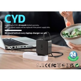 CYD 45W 19V 2.37A Laptop Charger Compatible for Asus Power Supply UX360C X553M Q302L Q504UA Q304U S200E X201E X202E X541NA X542UA X540S X540SA X541N Q200E C202SA C300SA E402WA
