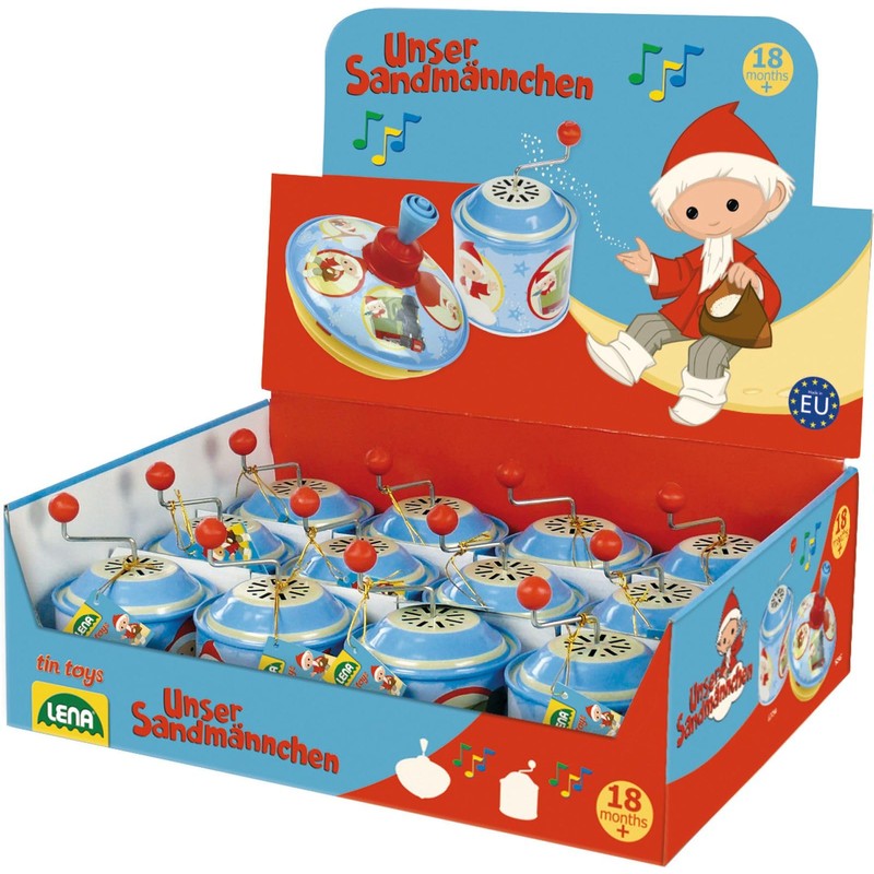 Bolz 52754 Music Turntable Container Sandman - 7.5 x 10.5