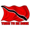 CafePress Trini to De Bone W/Flag Sticker (Rect.) Rectangle Bumper