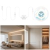 Clearhill 5V USB Motion Sensor Dimmer 320LED Strip Lights,Day or