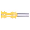 Chair Rail Molding Router Bit Carbon Steel Alloy Crown Shape
